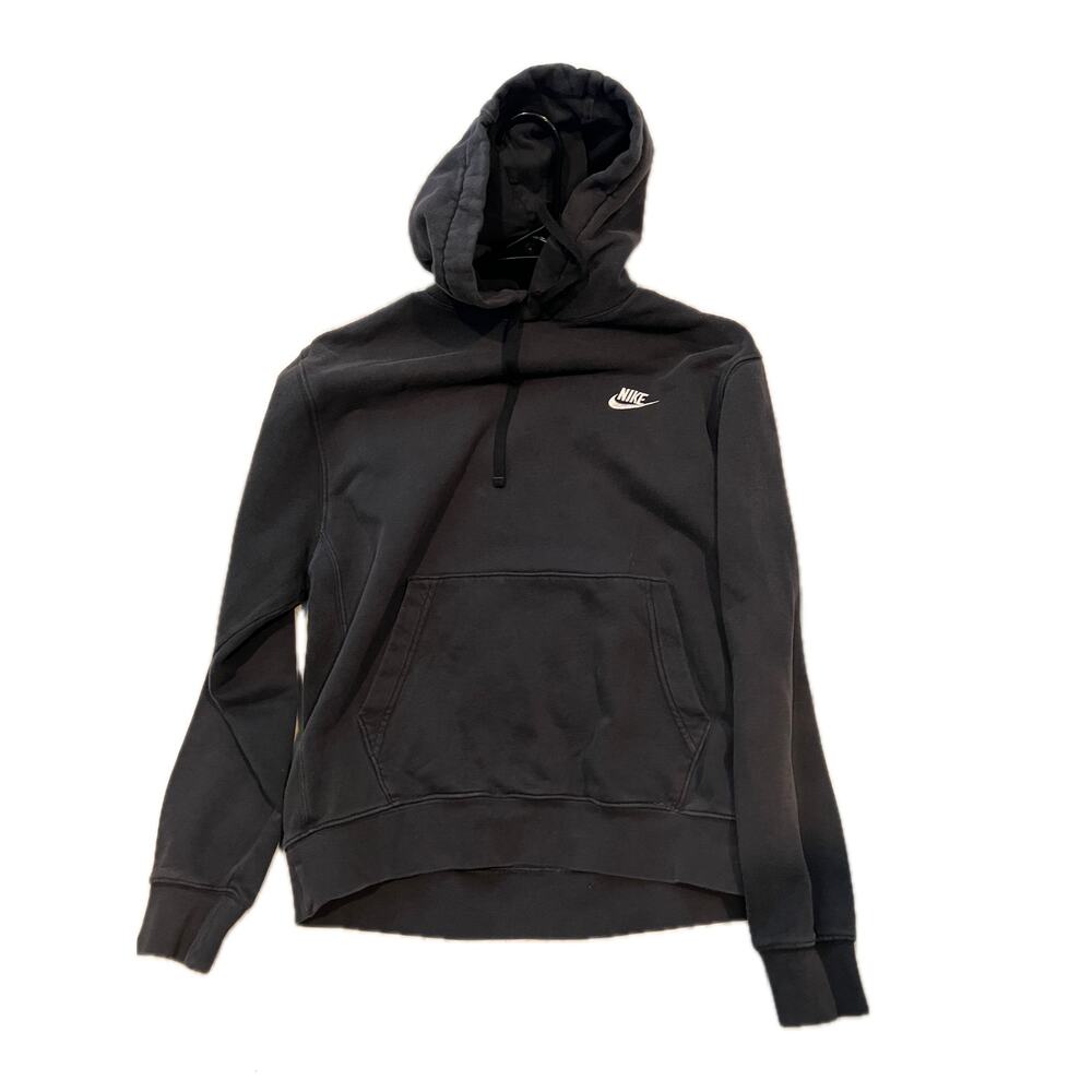 Nike Black Pullover Hoodie Mens Medium